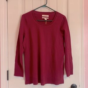 Ellen Tracy 100% Extra Fine Merino Wool Women NWT